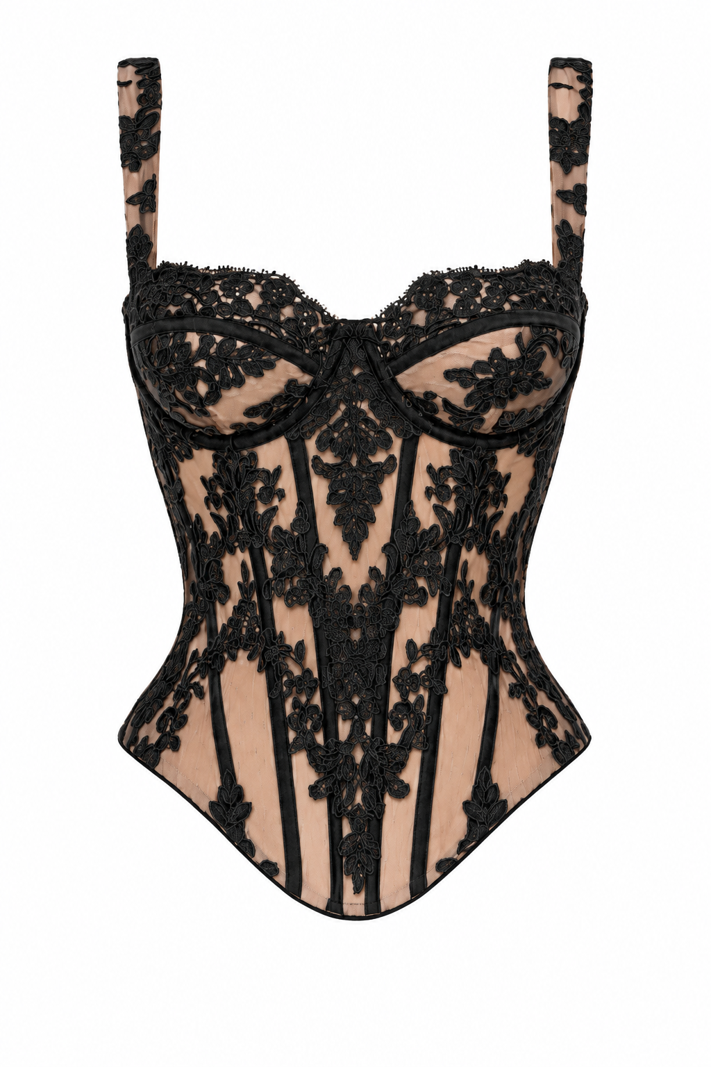Isabella Lace Corset Top