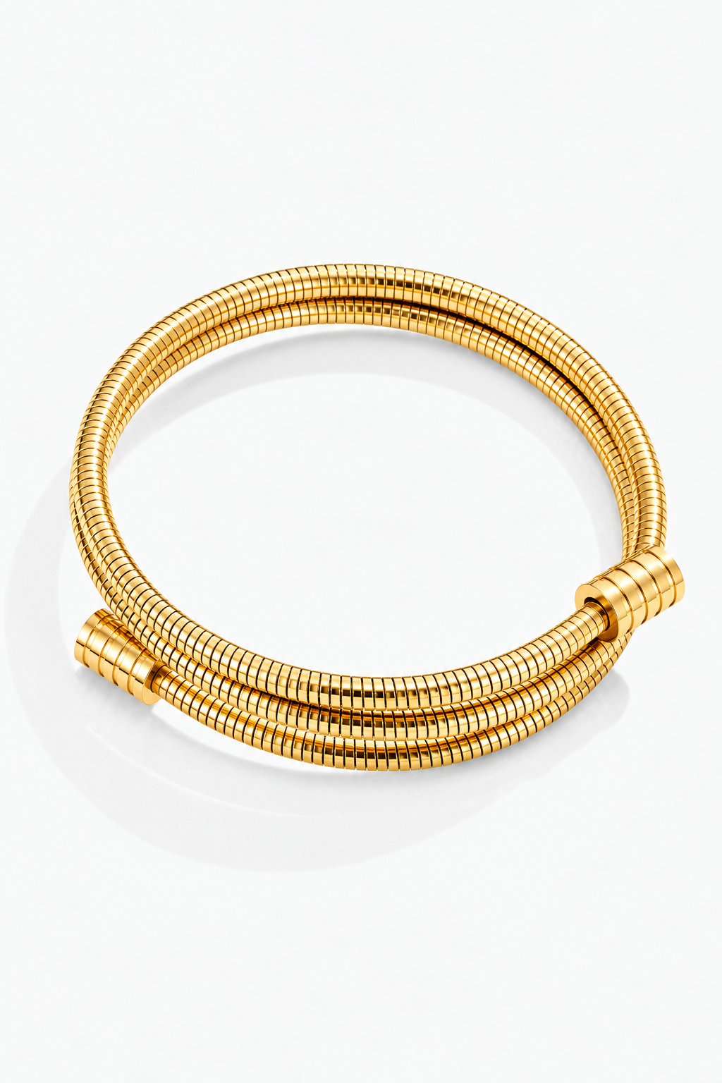 Gold Multi-Strand Wrap Bracelet