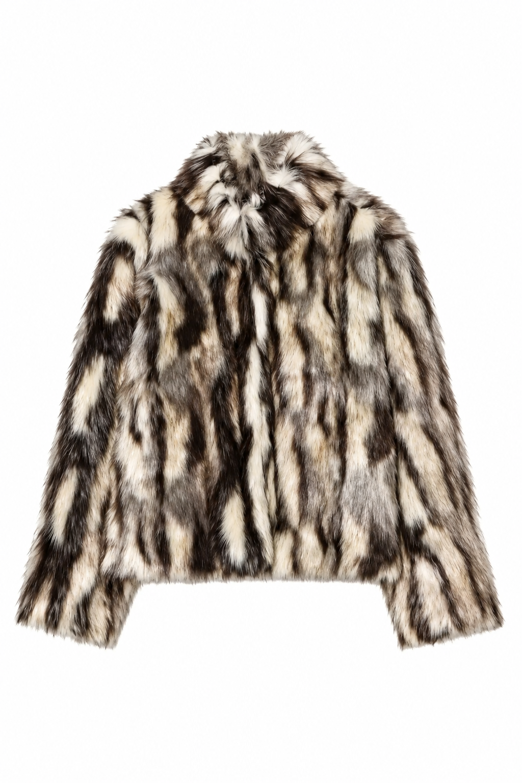 Faux Fur Statement Jacket