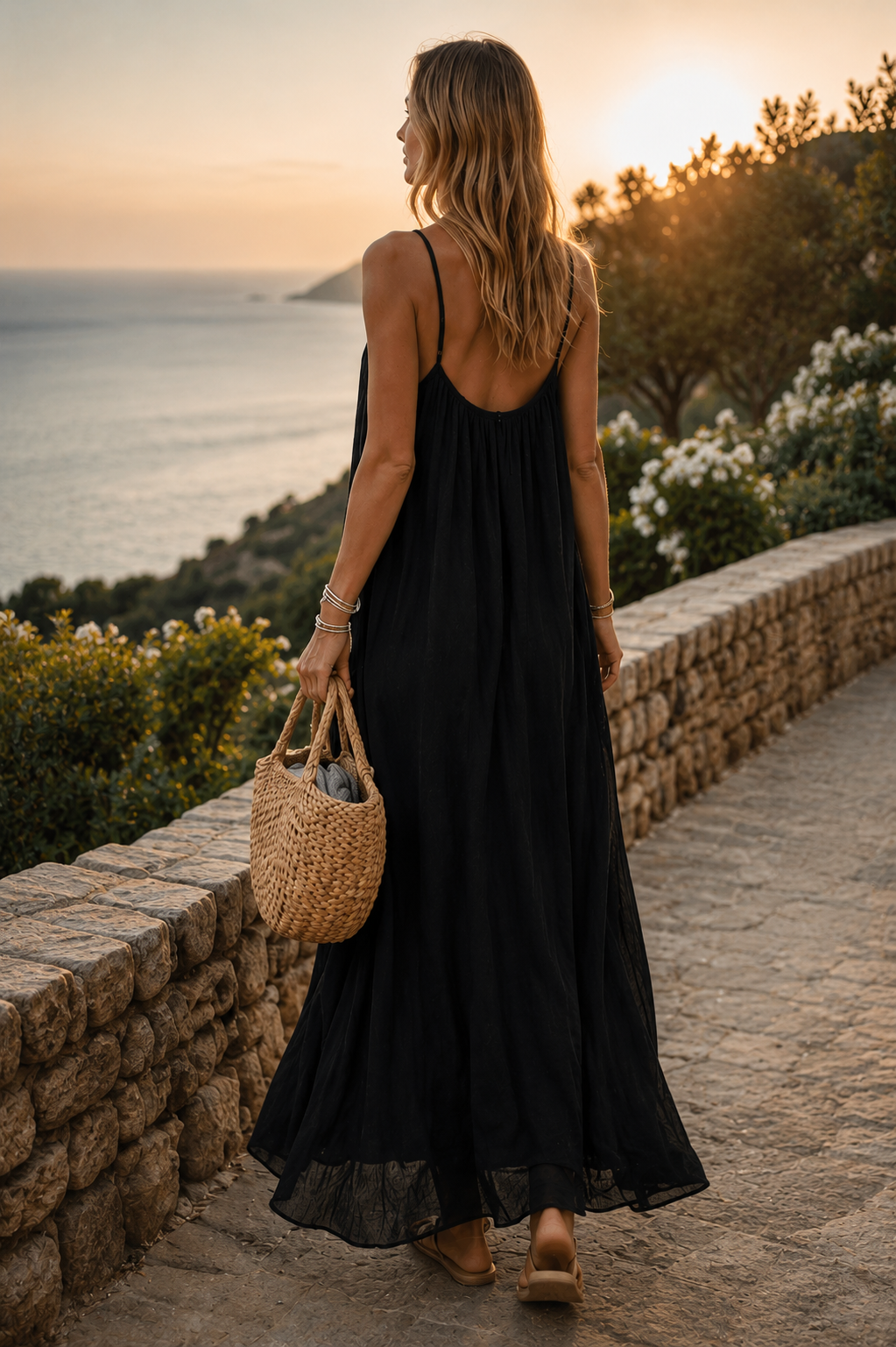 Flowy Relaxed Maxi Dress