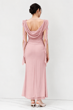 Ruffle Mermaid Maxi Dress