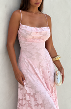 Floral Lace Maxi Dress