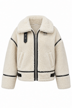 Cozy Sherpa Zip-Up Jacket