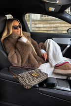 Faux Fur Oversized Coat