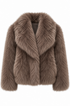 Faux Fur Oversized Coat