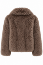 Faux Fur Oversized Coat