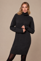 Elara Turtleneck Knit Dress