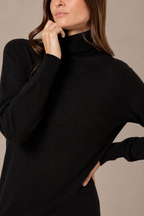 Elara Turtleneck Knit Dress
