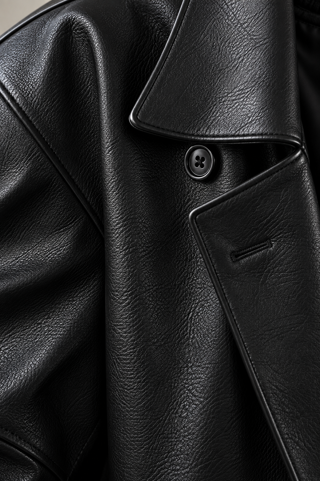 Mila Oversized Leather Jacket
