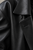 Mila Oversized Leather Jacket
