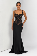 Isabella Lace Corset Top