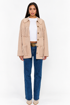 Fringe Knit Jacket
