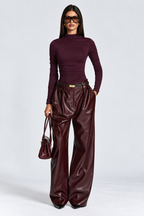 Avery Faux Leather Pants