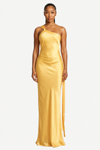 Golden Hour Asymmetric Maxi Dress