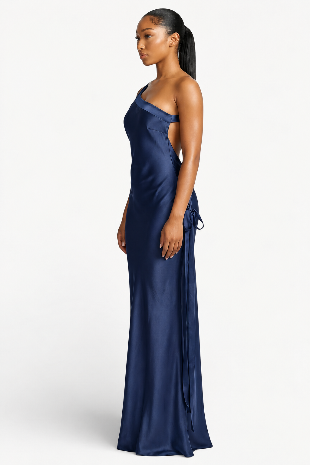 Golden Hour Asymmetric Maxi Dress
