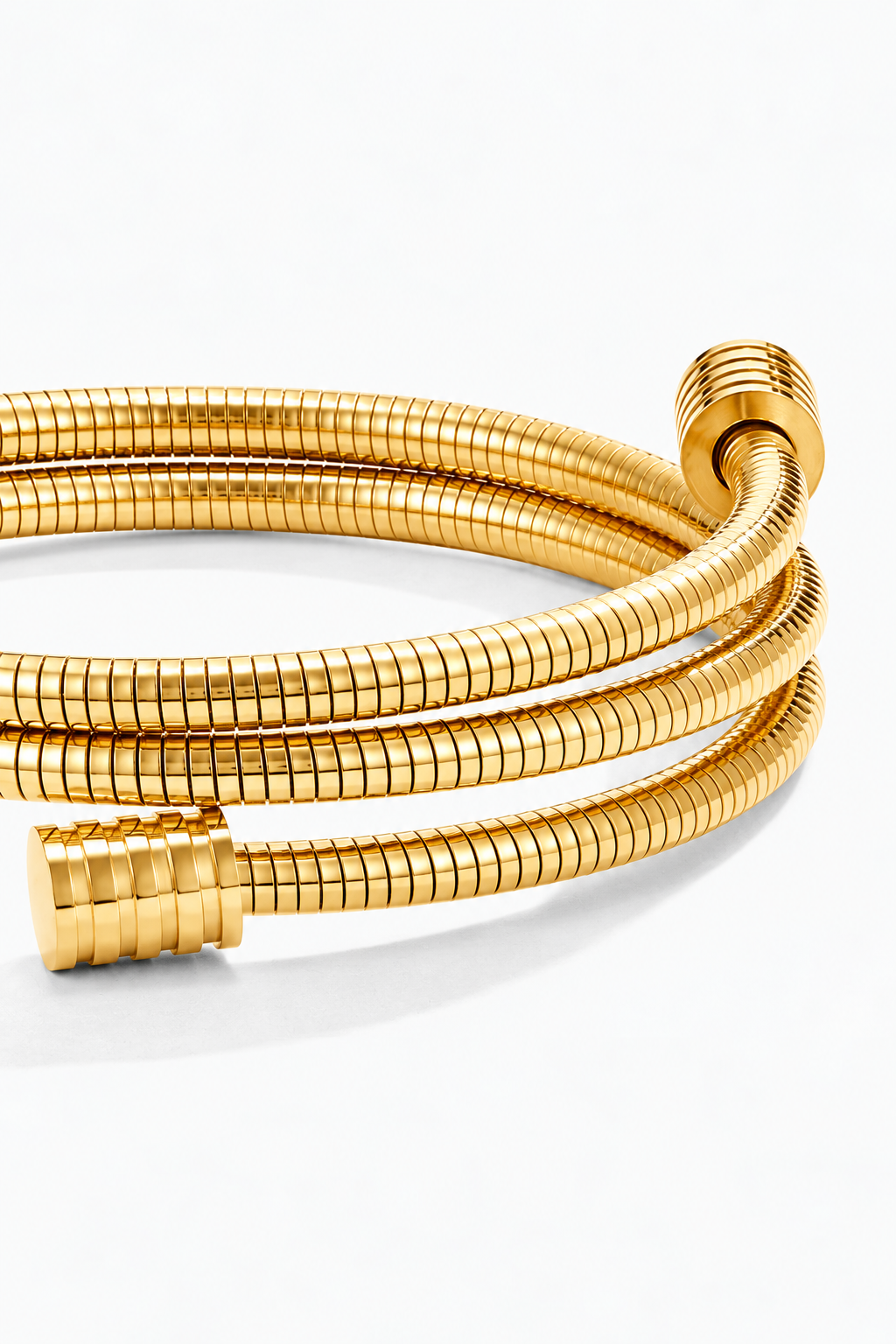 Gold Multi-Strand Wrap Bracelet