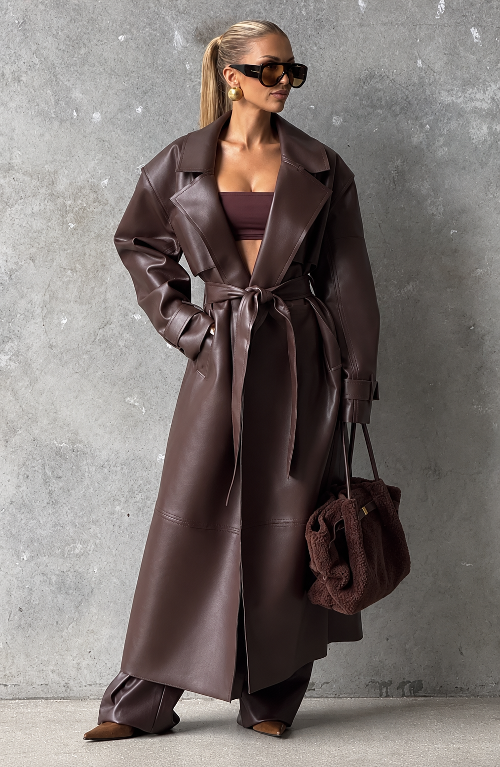 Belted Trench Coat