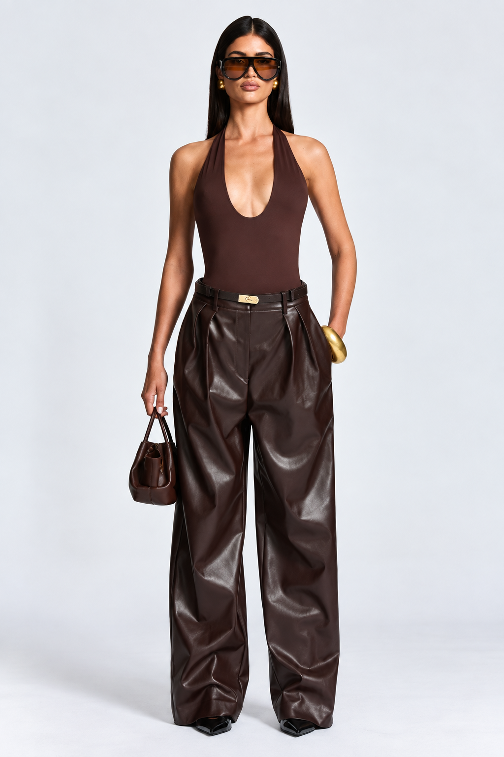 Avery Faux Leather Pants