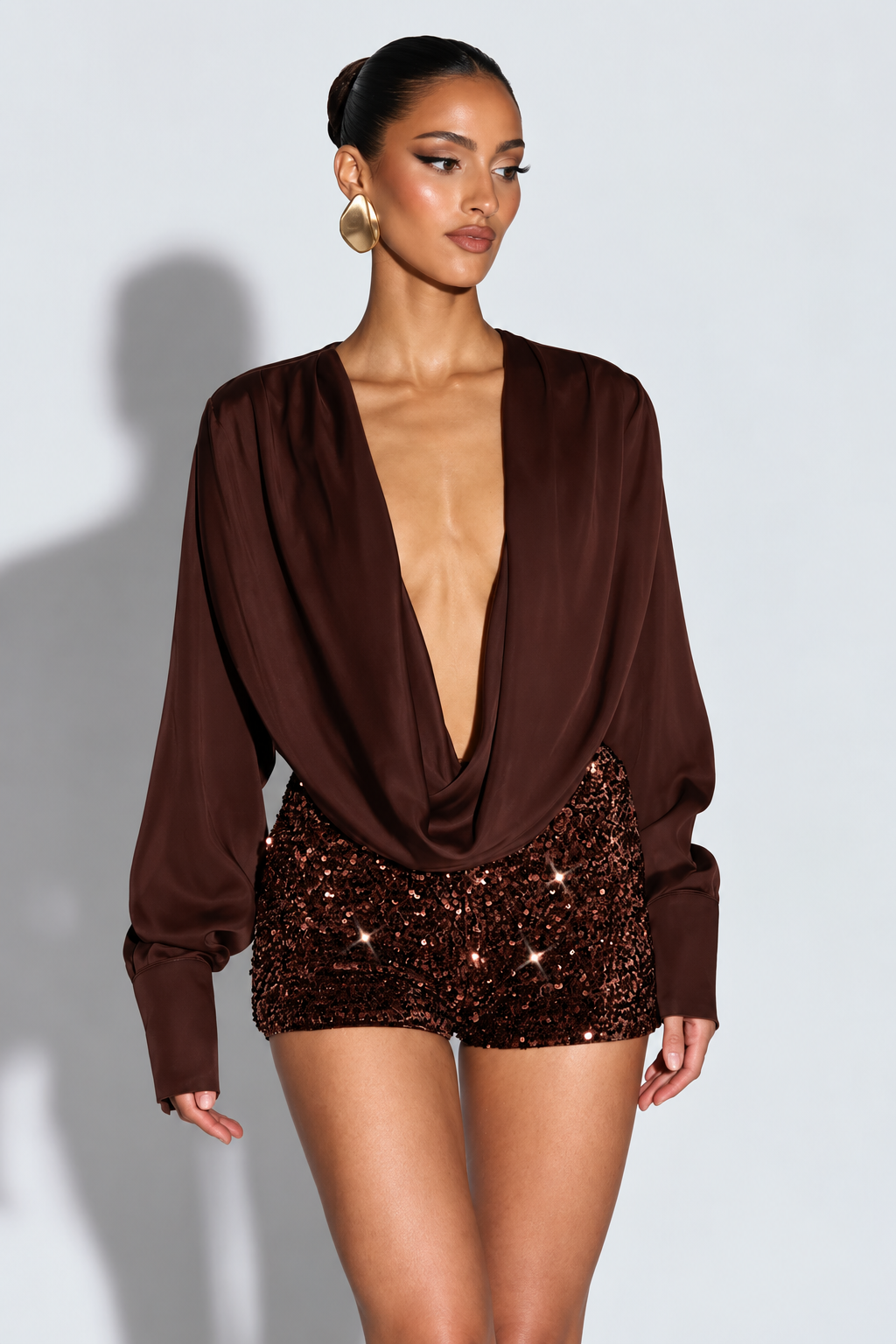 Avery Sequin Shorts