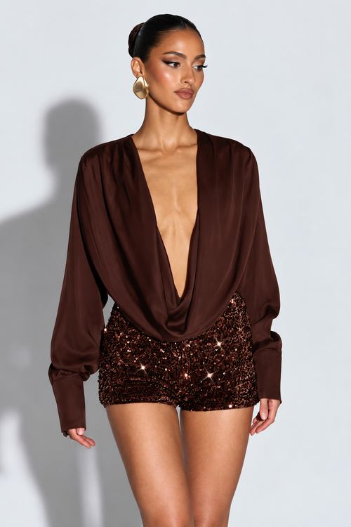 Avery Sequin Shorts
