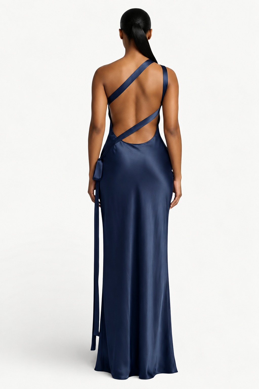 Golden Hour Asymmetric Maxi Dress