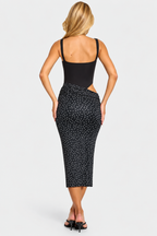 Ruched Midi Dress