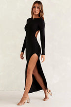 Open Back Maxi Dress